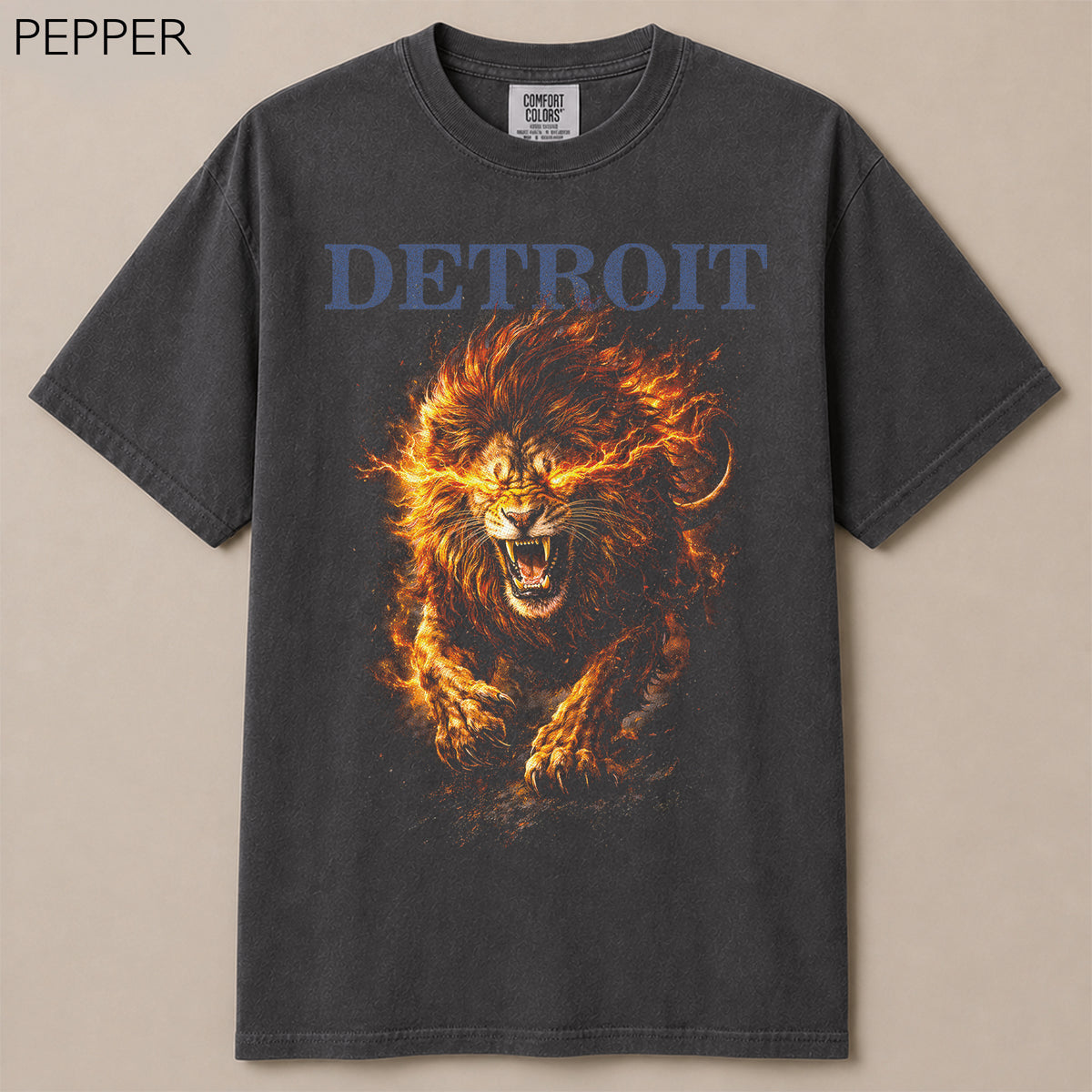 Detroit Football Gameday Graphic Tee
