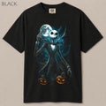 Skeleton Pumpkin King Moonlight Graphic Tee
