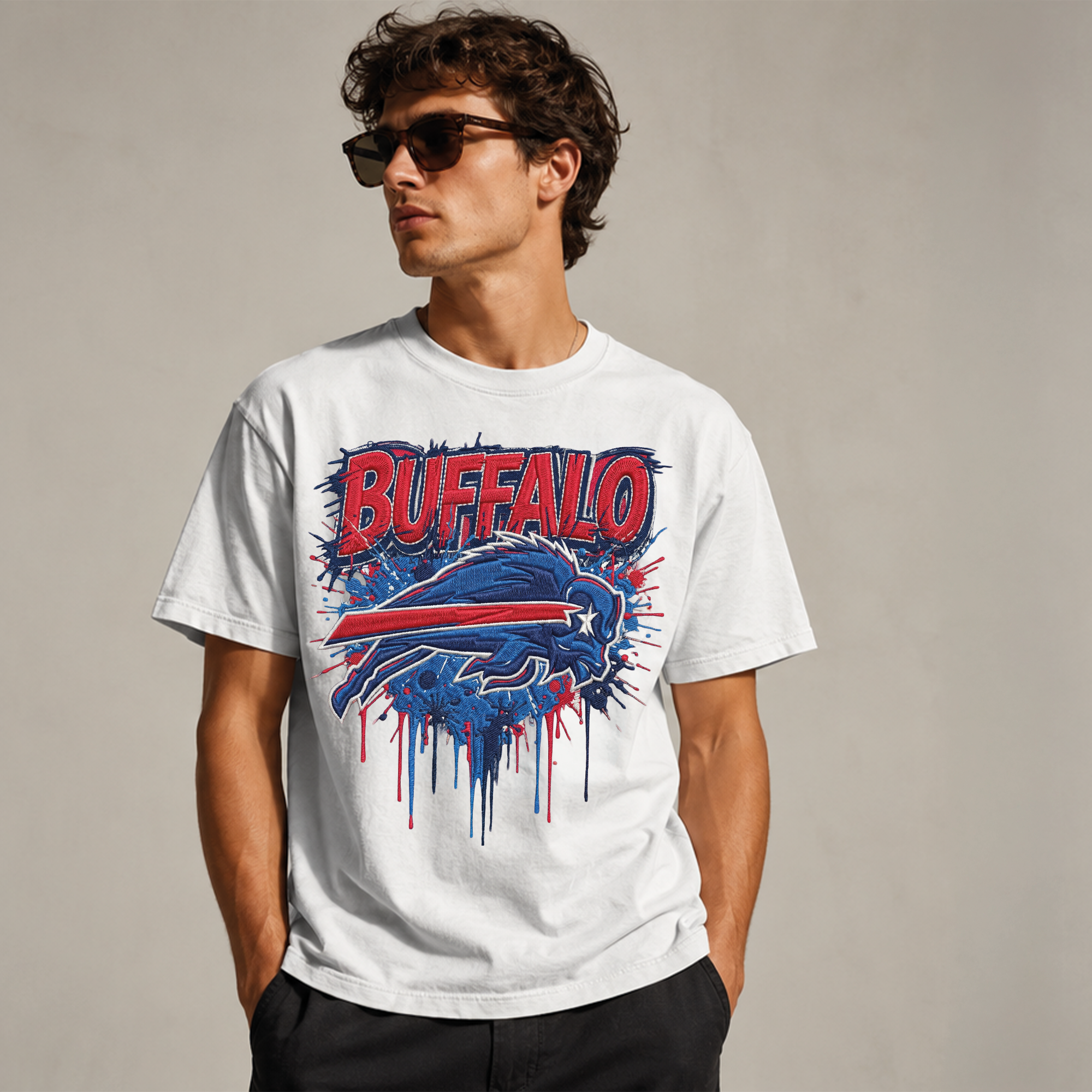 Buffalo Bills Vintage Graphic Tee