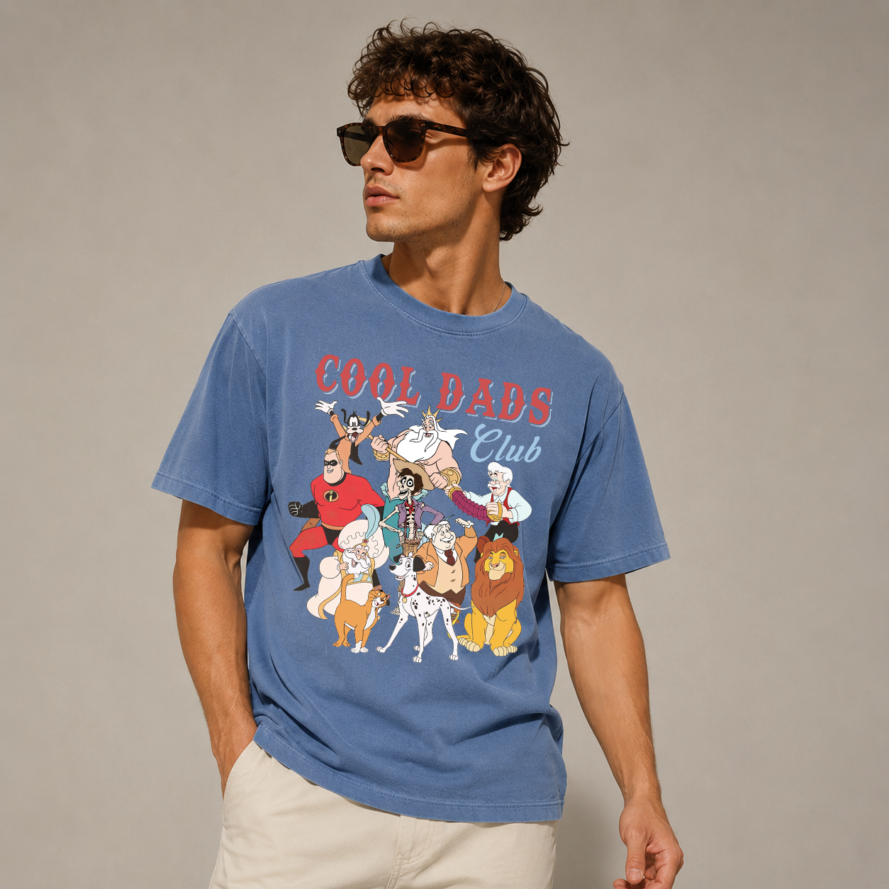 Cool Dads Club Disney Fathers Graphic T-Shirt