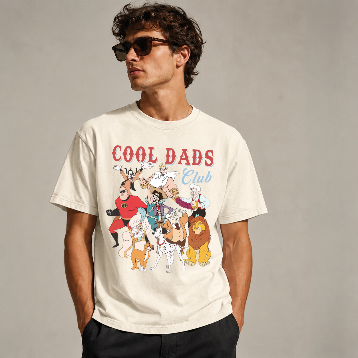 Cool Dads Club Disney Fathers Graphic T-Shirt