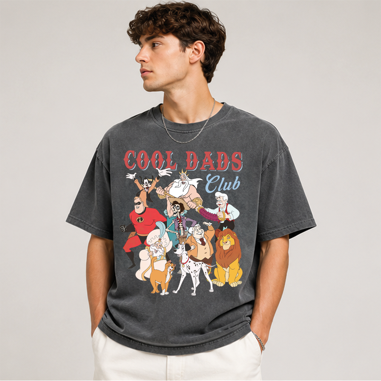 Cool Dads Club Disney Fathers Graphic T-Shirt