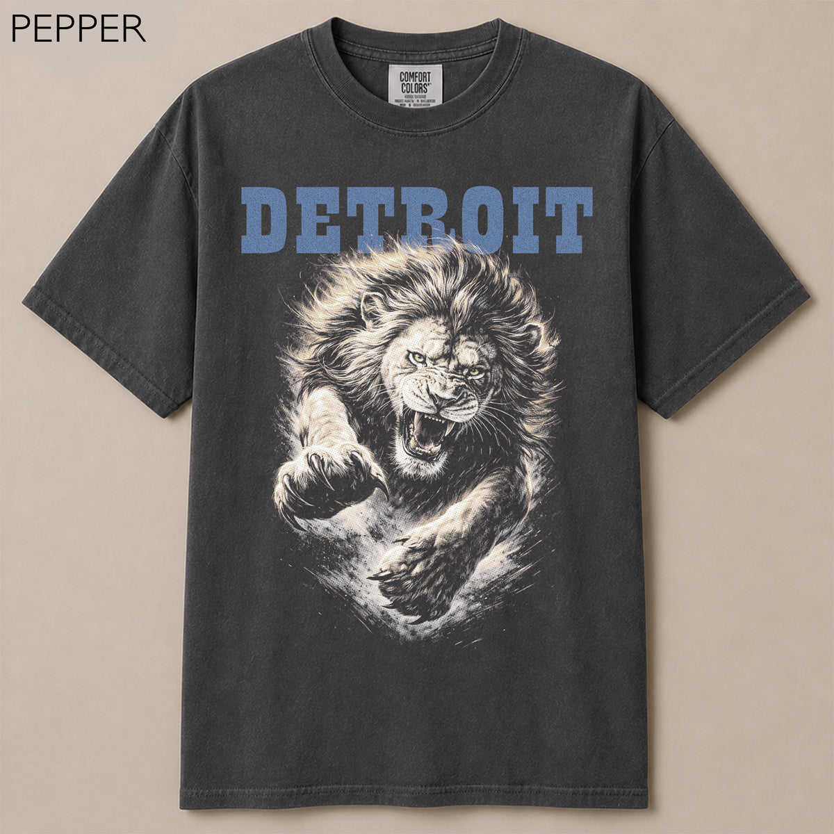 Detroit Football Gameday Graphic Tee