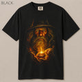 Gandalf Wizard Glowing Ring Fantasy Graphic Tee