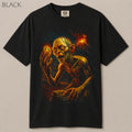 Gollum Glowing Ring Volcano Fantasy Graphic Tee