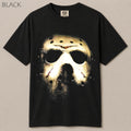 Jason Hockey Mask Big Face Horror Graphic Tee