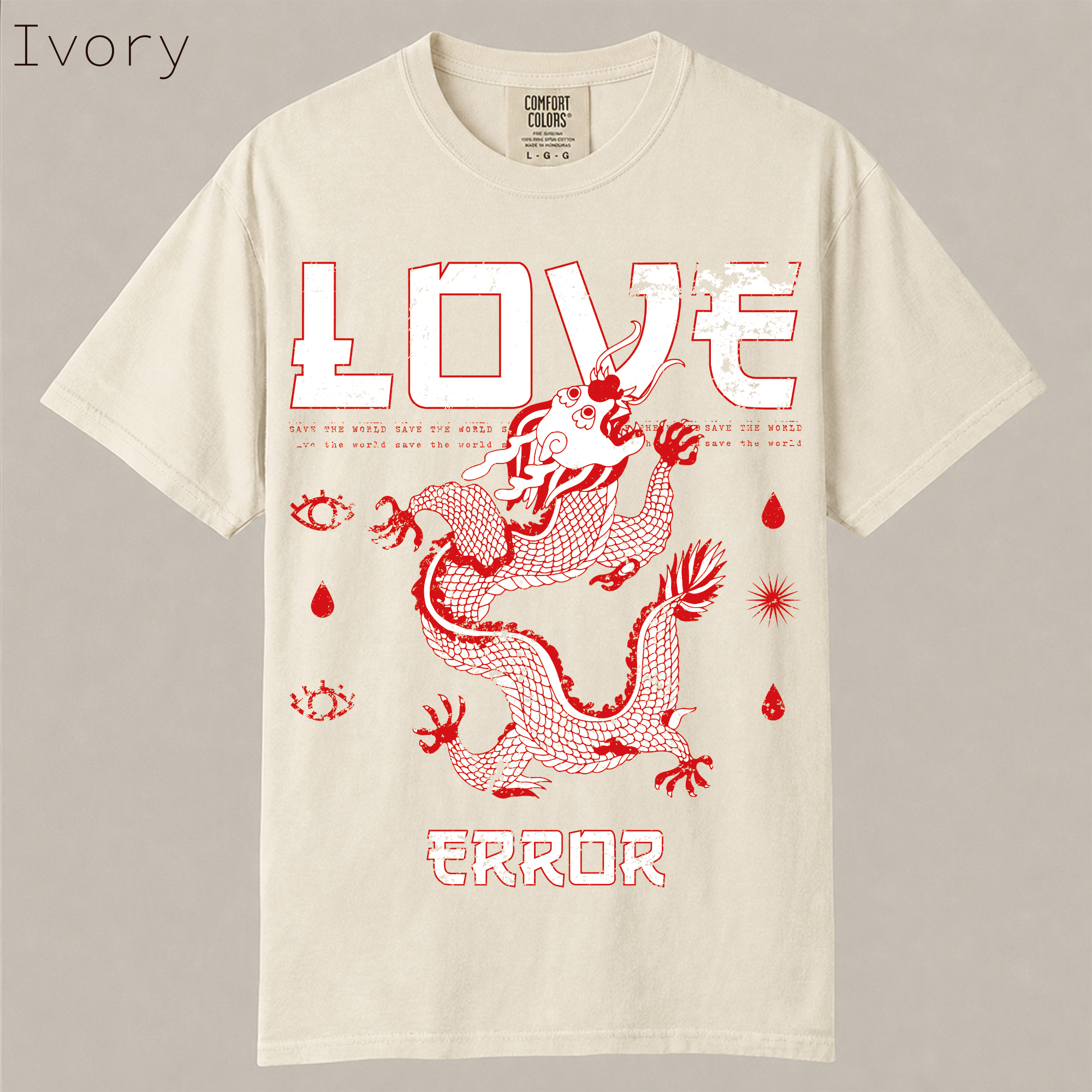 Love Error Dragon Graphic Tee