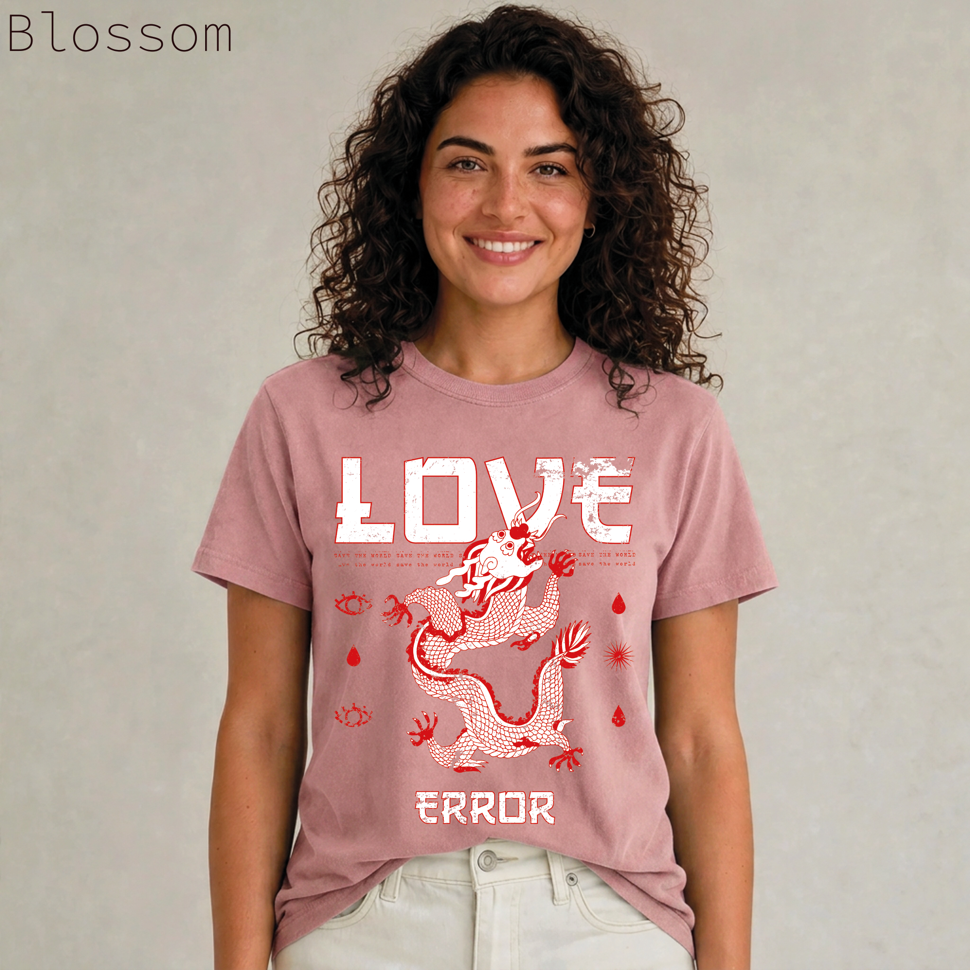 Love Error Dragon Graphic Tee