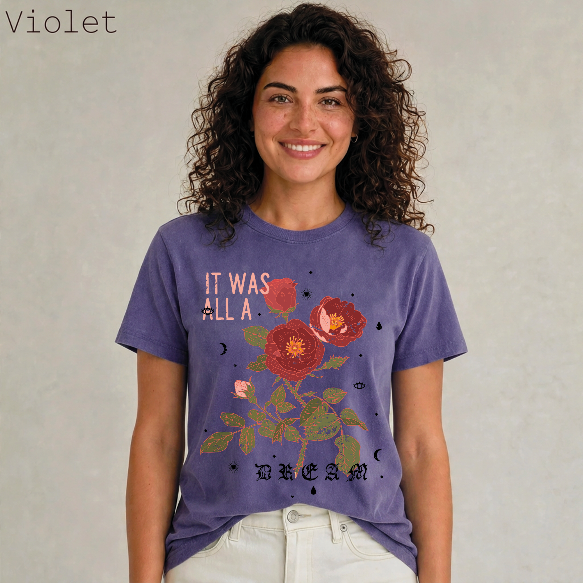 It Was All A Dream Rose Graphic Tee
